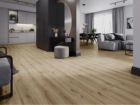 Mexen Sun Valley próbka paneli winylowych SPC 6,5 mm, podkład IXPE 1,5 mm, 4 V-Fuga, Dąb - F1006-S