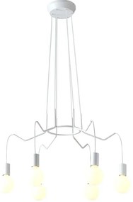 Nowoczesny żyrandol sześcioramienny - K145 K0-M70