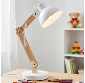 Brilagi - Lampa stołowa FOCUS 1xE27/40W/230V biała