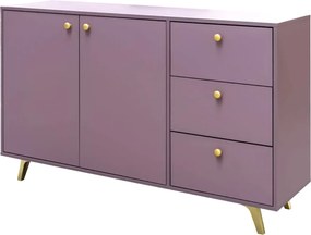 Komoda GALIO 100 cm do Salonu Sypialni Fioletowy