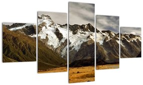 Obraz góry Sefton, Nowa Zelandia (125x70 cm)