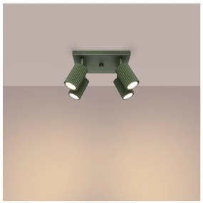 Zielona lampa sufitowa 25x25 cm Gleam – Nice Lamps