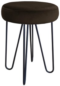 Taboret Venus HAIRPIN noga czarna MG05