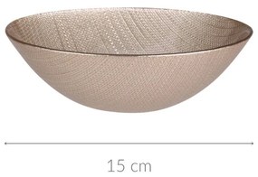 Szklana miska KARNEOL, Ø 15 cm