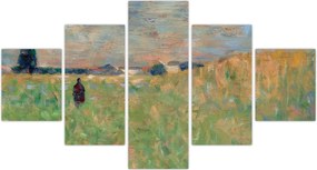 Obraz - Georges Seurat, A Summer Landscape, reprodukcje (125x70 cm)