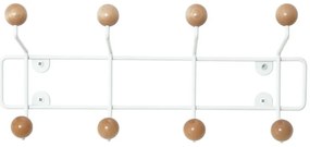 Wieszak ścienny Leitmotiv Saturnus White Balls
