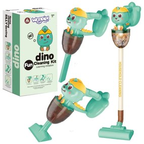 Woopie interaktywny odkurzacz dino 3w1 funkcja ssania światło dźwięk