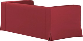 Pokrowiec na sofę Klippan 2-osobową długi z kontrafałdami