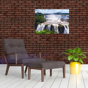 Obraz wodospadu Iguassu (70x50 cm)