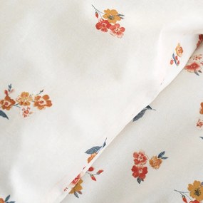 Biała pościel dwuosobowa 200x200 cm Frill Ditsy Floral – Catherine Lansfield