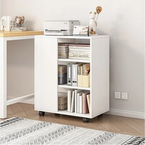 Wielofunkcyjna szafka stojąca stolik na drukarkę regał półka nowoczesna