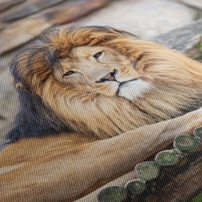 Obraz lwa (70x50 cm)