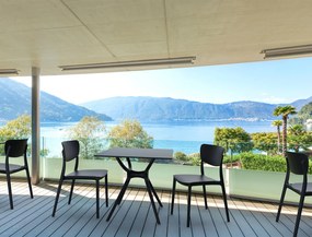 Stół do jadalni i kawiarni Air Table 80 kwadratowy