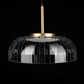Wisząca lampa ledowa z akrylowym kloszem Vitrum