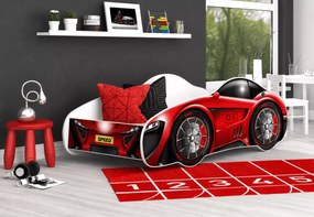 Łóżko dziecięce Spidi auto 70x140 – łóżko rajdówka dla chłopca lub dziewczynki