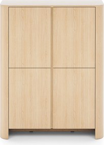 Komoda wysoka Sorrenti 103 cm - dąb vicenza