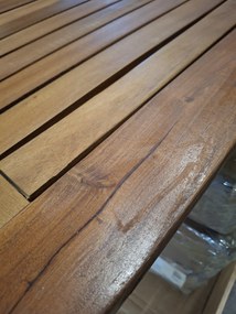 Doppler ATLAN - drewniany stół 150x90 cm - Towar z drobną wadą (N591)