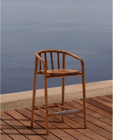 Drewniany hoker ogrodowy w naturalnym kolorze Turqueta – Kave Home