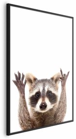 Plakat Szop 21x30 cm z ramą czarną bez marginesu ARTGEIST B