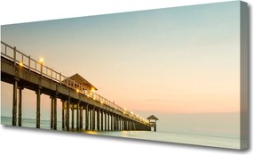 Obraz canvas Most Wiszący nad Zatoką