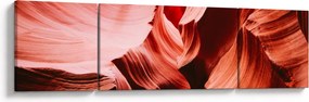 Obraz czerwonych skał (170x50 cm)