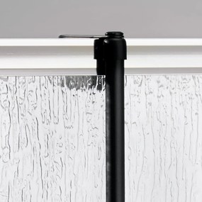 Czarny wiszący organizer łazienkowy iDesign Forma, 30x65 cm