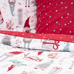 4Home Pościel bawełniana Christmas Elf, 140 x 200 cm, 70 x 90 cm