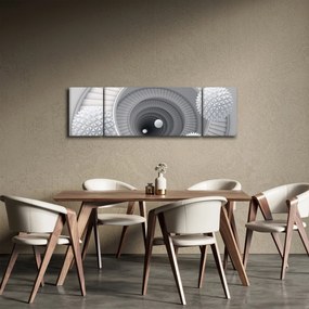 Obraz abstrakcji 3D (170x50 cm)