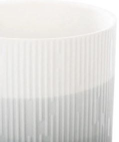 Ceramiczna doniczka FINO szara