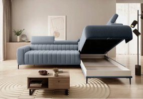 Narożnik GANDI 160 Prawostronny system włoski Salvador 14 Szary WERSAL