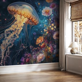 Fototapeta - Magiczna meduza (196x136 cm)