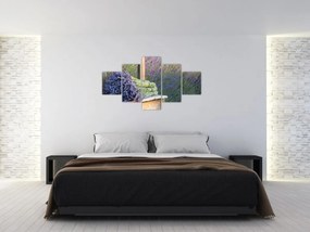 Obraz - Pęczki lawendy (125x70 cm)