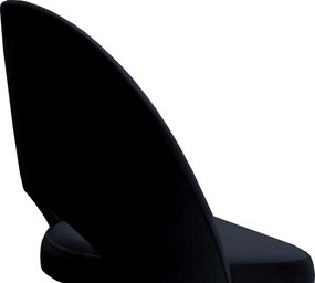Fotel obrotowy POLO tkanina Welur krzesło biurowe ergonomiczne do biurka : Kolor Stelaża - Chrom, Kolor tkaniny - VELVET - MG19, Typ siedziska - Siedzisko obrotowe 360°, Typ tkaniny - Velvet