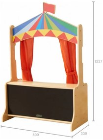 Masterkidz drewniany teatrzyk dla lalek sklep stragan