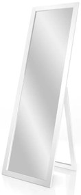 Lustro stojące w białej ramie Styler Sicilia, 46x146 cm