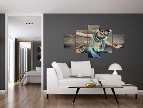 Obraz - Młody lotnik (125x70 cm)