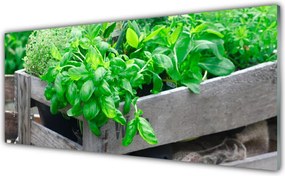 Szkło nad Blatem Botaniczny Splot Liści