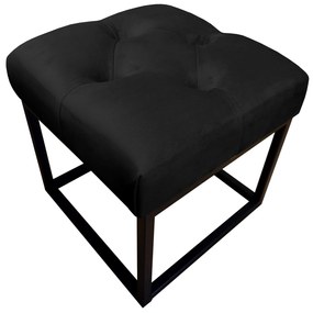 Pufa CHESTERFIELD LOFT ławka podnóżek metal MG19