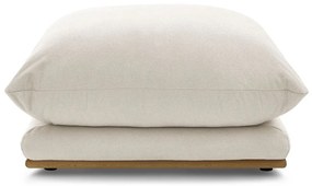 Kremowy podnóżek Ernest – Bobochic Paris