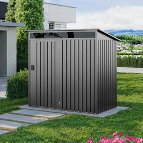 PRIMEYARD 180 x 100 cm Domek narzędziowy, szaroperłowy - (GFPV01007)