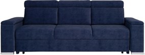 Sofa 3 os. z funkcją spania i ruchomymi zagłówkami Swing