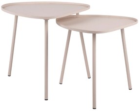 Stolik kawowy metalowy BOAZ, wys. 43 cm
