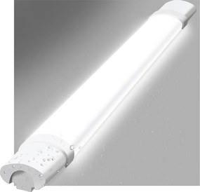 NETTLIFE 2 90CM Wilgoć Odporna na Sufit Lampa LED -24 W 3000LM Lampa Sufitowa Warsztatowa Lampa LED Rurka IP65 Wodoodporna 5000K