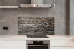 Panel szklany do Kuchni Naturalne Sęki i Słoje