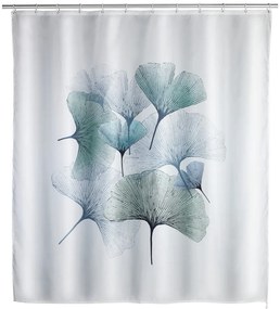 Zasłona prysznicowa odpowiednia do prania Wenko Ginkgo, 180x200 cm