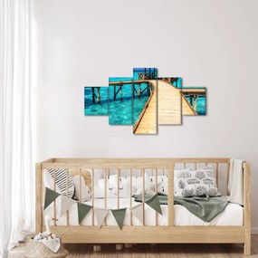 Obraz - Molo (125x70 cm)