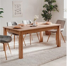 Rozkładany prostokątny stół do jadalni L160/215 cm - BERGEN