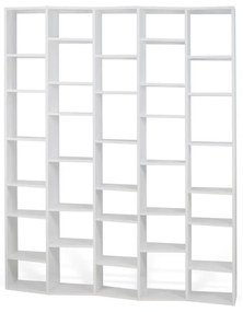 Biały regał 182x224 cm Valsa – TemaHome