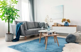 Dywan vintage Marylou niebieski 80 cm x 145 cm