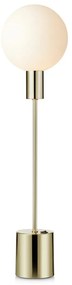 Lampa stołowa w kolorze mosiądzu Markslöjd Uno Table Brass